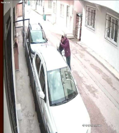 Bursada İlginç Motosiklet Kazası Kamerada
