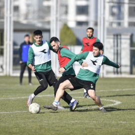 Bursaspor Taktik Çalıştı