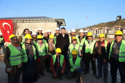 Bakan Kurum, Gölbaşında incelemelerde bulundu