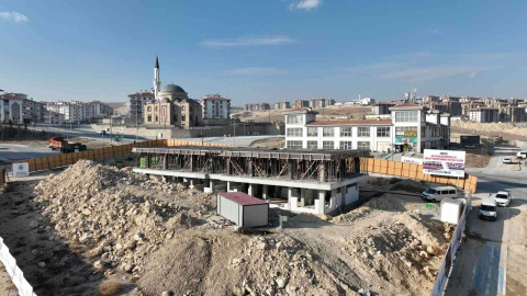 Ardıçlı Sağlık ve Sosyal Tesisinin yapımı sürüyor