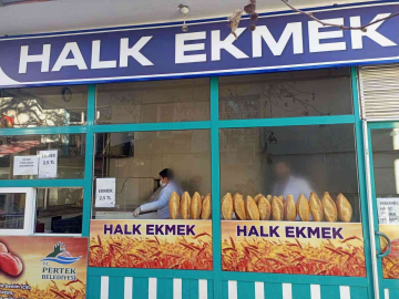Türkiyenin en ucuz halk ekmeği Pertekte