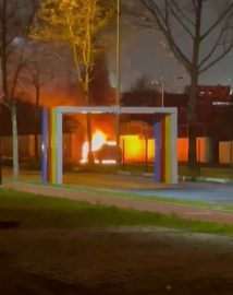 Bursada Seyir Halindeki Otomobil Alev Alev Yandı