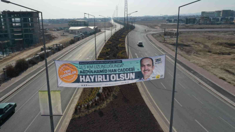 Başkan Altay: “Abdülhamid Han Caddesi şehrimize hayırlı olsun”