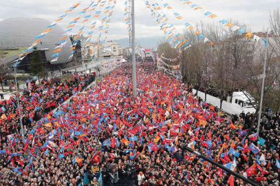 Cumhurbaşkanı Erdoğanın Mitingi İçin Yollara Düzenleme