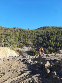 Gedikli Göleti 1610 dekar arazinin su ihtiyacını karşılayacak