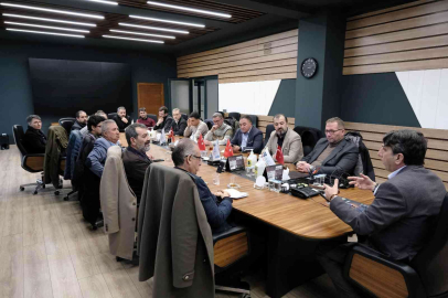 Başkan Saraç, ETGBde yer alan firmalarla görüştü