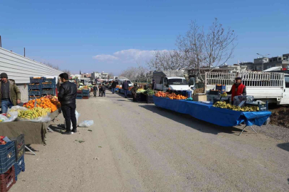 Kahtada yeni bir semt pazarı daha kuruldu