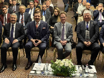 TOBB Başkanı Hisarcıklıoğlu: 2022 yılı itibariyle, Türkiye - AB mal ticareti 196 milyar dolara ulaşmıştır