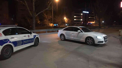 (Özel ) Uygulama Noktasından Kaçan Sürücü Cezadan Kaçamadı