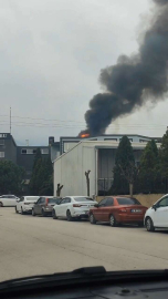Bursada Korkutan Fabrika Yangını