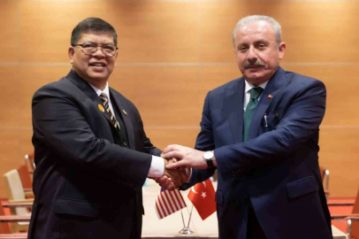 TBMM Başkanı Şentop, Malezya Temsilciler Meclisi Başkanı Abdul ile görüştü