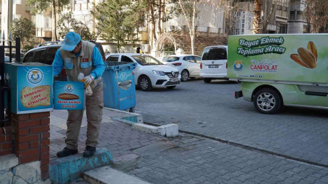 Şanlıurfada günlük yarım tonluk ekmek israfı önleniyor