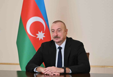 Azerbaycan Cumhurbaşkanı Aliyev, Bakan Özeri kabul etti