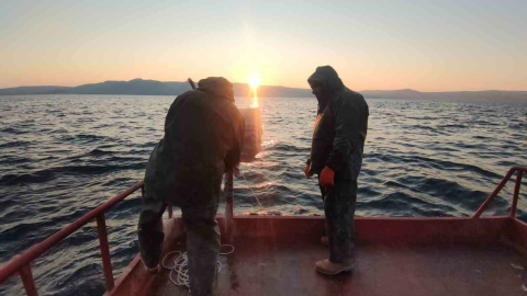Van Gölünün mavi sularında ekmek mücadelesi
