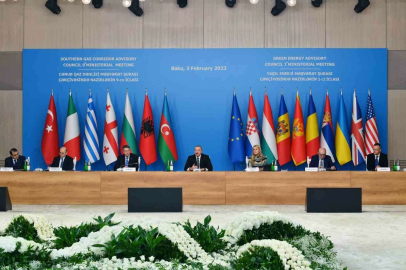 Aliyev: “Sadece gaz üretimini ve ihracatını artırmakla kalmıyor, coğrafyasını da genişletiyoruz”