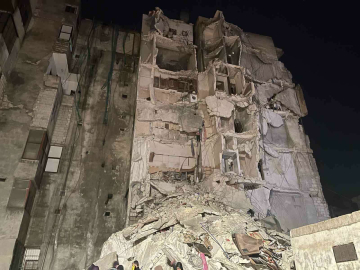 İdlibte arama kurtarma çalışmaları devam ediyor