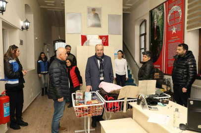 Mudanyadan Deprem Bölgesine Yardım