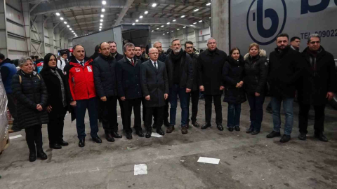 Bursada Deprem Bölgesine Yardım Seferberliği
