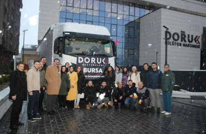 Doruktan Hatay Sahra Hastanesine Bir Tır Sağlık Malzemesi Ve İlaç Desteği