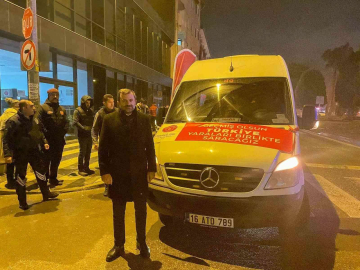 Gürsudan 11 Kişilik Ekip Sahra Çadırına Gidiyor