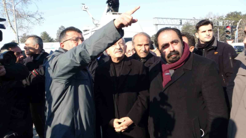 Kılıçdaroğlu, yıkılan Hayat Sitesinde incelemede bulundu