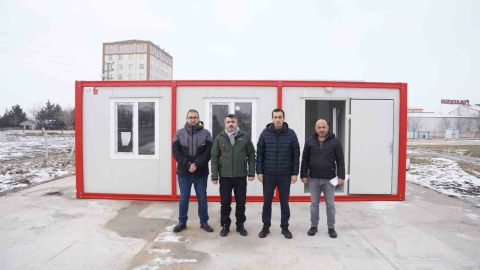 Yıldırım Belediyesi Deprem Bölgesinde Konteyner Şehir Kuruyor