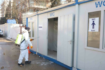 Bursa Büyükşehirden Deprem Bölgesinde Hijyen Seferberliği