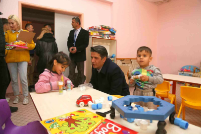 Başkan Genç depremzedeleri ziyaret etti