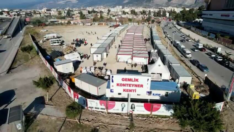 Gemlik Konteyner Kent Havadan Görüntülendi