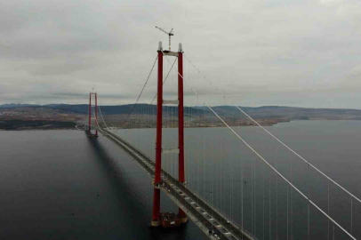 1915 Çanakkale Köprüsü’nden bir yılda 2.2 milyon araç geçti