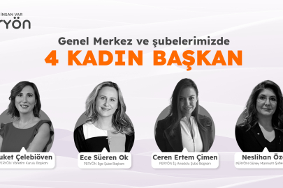 PERYÖN’de 4 kadın başkan dönemi