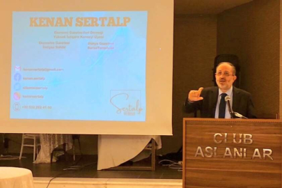 Bursa Lions Kulübü’nün konuğu Kenan Sertalp