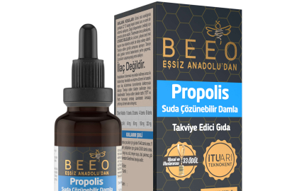 Yüzde 100 yerli firma BEE’O Propolis