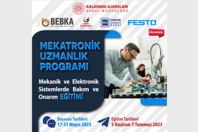 BEBKA’dan Mekatronik Uzmanlık Programı