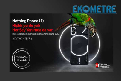 Nothing phone akıllı telefon, vodafone her şey yanımda da 