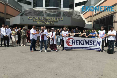 HEKİMSEN 21 STK ile birlikte iş bırakma eylemi yaptı