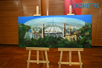 Uluslararası ressamların fırçasından Bursa