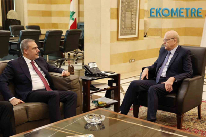 Bakan Fidan, Lübnan Başbakanı Mikati ile görüştü