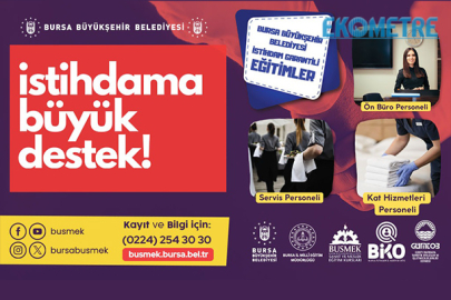 BUSMEK ten istihdam garantili yeni kurs