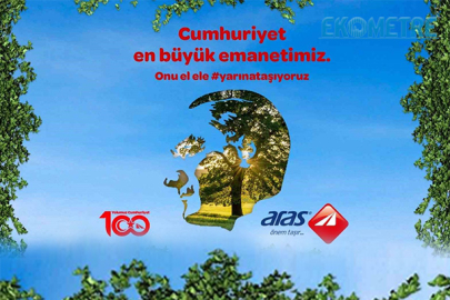 Aras Kargo Cumhuriyet in 100’üncü yılını kutluyor