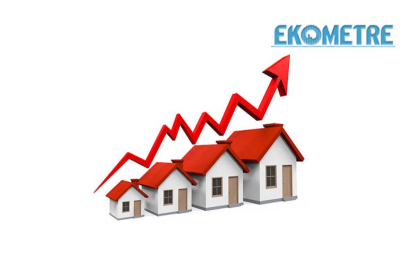 Konut fiyatları yüzde  15,4 arttı