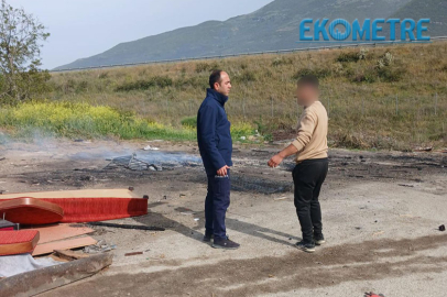 Gemlik Belediyesi'nden çevreyi kirletenlere müdahale