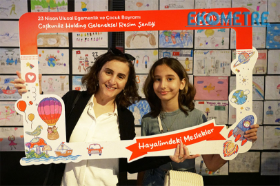 Coşkunöz çocukları hayallerindeki meslekleri resmettiler