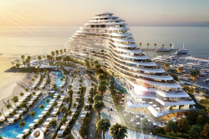 Dubai'nin yeni ikon oteli Jumeirah Marsa Al Arab açıldı