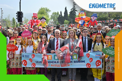Bursa Büyükşehir’den 23 Nisan’a coşkulu kutlama