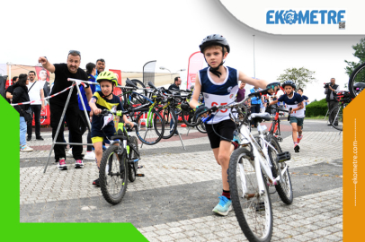   Genç sporcuların duatlon heyecanı