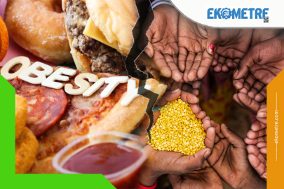 Bir yanda açlık diğer yanda obezite