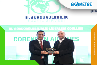 Corendon Airlines’a “Sürdürülebilirlik Liderleri Ödülü”