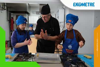 Ramazan tatlıları minik şeflerden