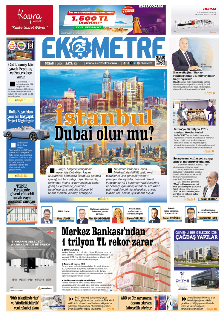 Nisan 2026 Sayı: 525